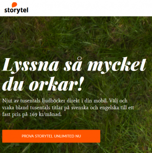 provmånad storytel